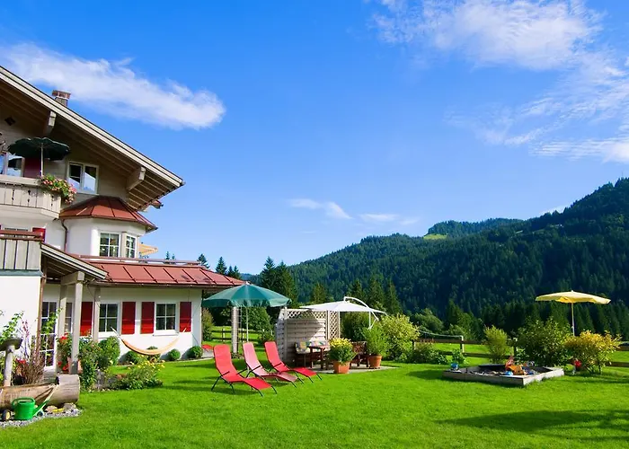 Apartmán Alpenroesle - Berge - Ruhe - Traumaussicht, 2- Und 3-raum-wohnungen, Panoramasauna
