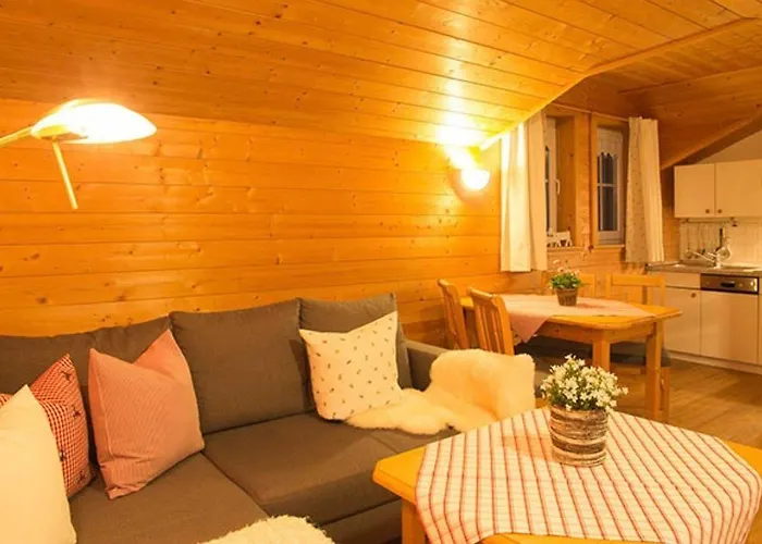 Apartmán Alpenroesle - Berge - Ruhe - Traumaussicht, 2- Und 3-raum-wohnungen, Panoramasauna