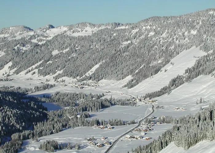 Apartmán Alpenroesle - Berge - Ruhe - Traumaussicht, 2- Und 3-raum-wohnungen, Panoramasauna